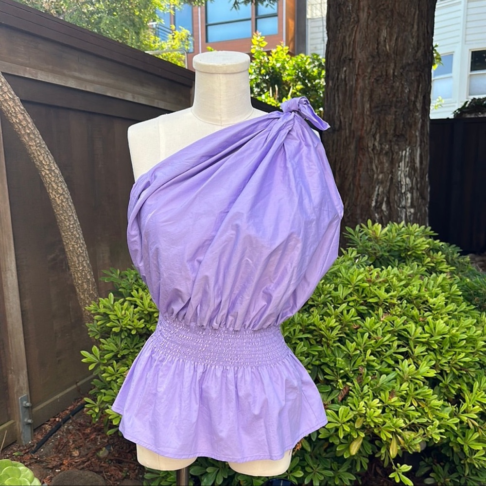 Monica Nera Demi Top in Lavender